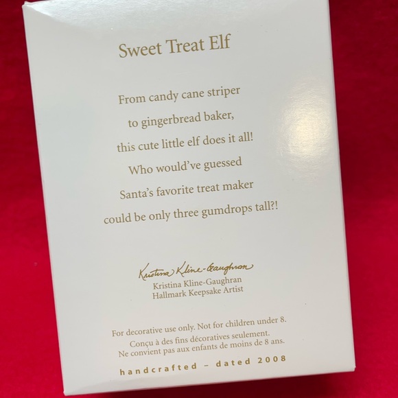 Sweet Treat Elf Hallmark Ornament - Picture 6 of 6